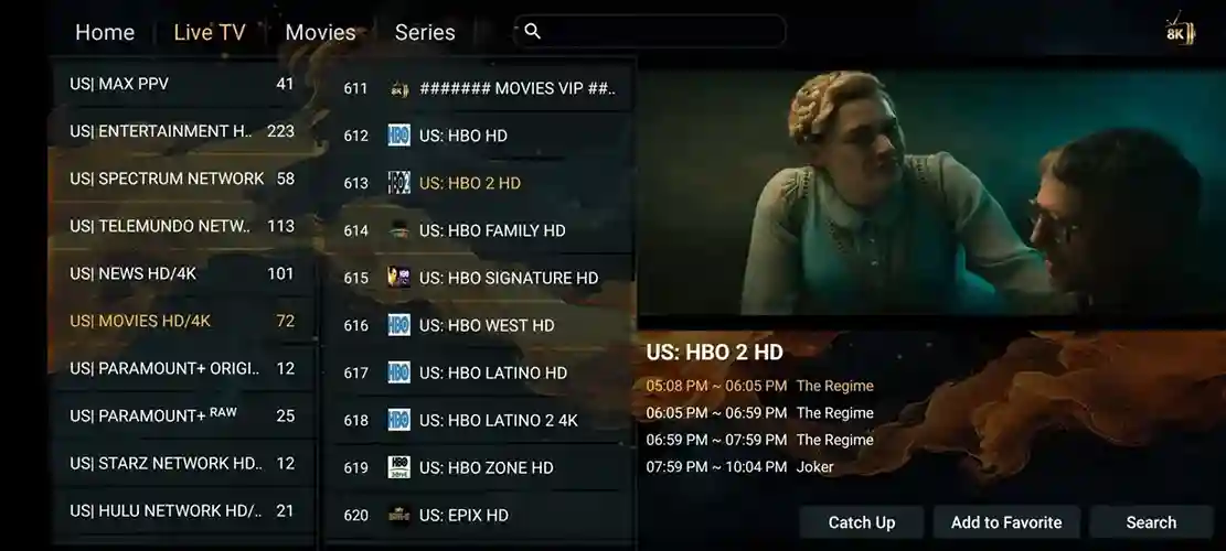 Preview 1 - Stello TV IPTV Premium IPTV Subscription