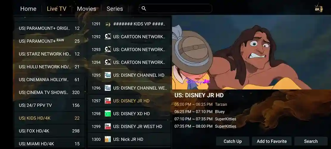 Preview 2 - Stello TV IPTV Premium IPTV Subscription