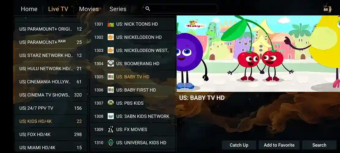 Preview 3 - Stello TV IPTV Premium IPTV Subscription